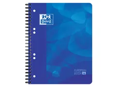 Projectboek Oxford A5+ Scribzee 6-gaats Lijn 120vel Blauw