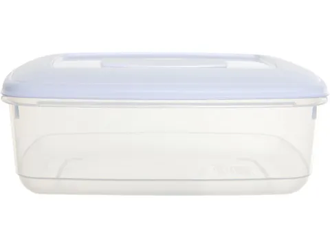 Vershouddoos Met Deksel Rechthoekig 2 Liter Transparant