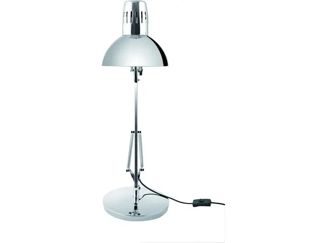 bureaulamp Archifluoch zilver 7 W