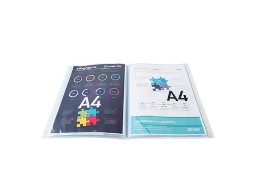 Showalbum Kreacover PP 80 tas A4 transp.