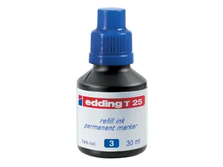 Viltstiftinkt edding T25 blauw - 1