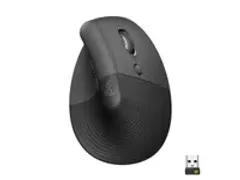 OUTLET Logitech Lift Verticale Draadloze Ergonomische Muis Rechts Zwar