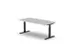 Table de conférence à hauteur réglable élec.,HxlxP 650-1310x1800x8