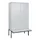 PBM-locker met bank,HxBxD 2120x1200x815mm,4vak,vak B 300mm,cil.-slot