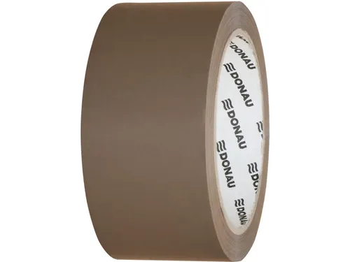 Donau Solvent verpakkingstape PP 48mmx60m 42 micron bruin