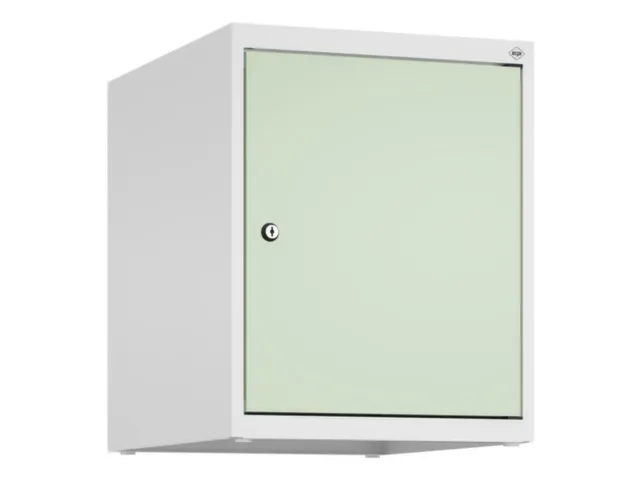 opzetkast,v. locker,1vak.,vak B 400mm,HxBxD 500x400x500mm,cilinderslot