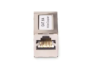 Shielded RJ45 Koppelstuk Inline Cat6a Coupler F/F - 3