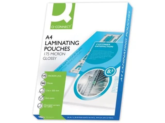 pochettes de plastification A4 2x 175 microns 100 pièces