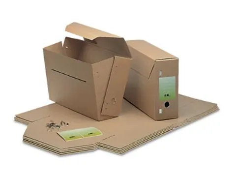 gemeentearchiefdoos communales met JalemaClip 370x260x115mm bruin