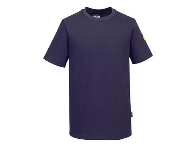 Portwest AS20 Antistatisch ESD T-Shirt Marine maat M