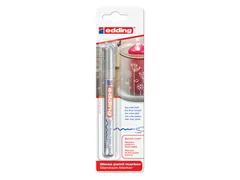Viltstift edding 751 lakmarker rond zilver 1-2mm blister