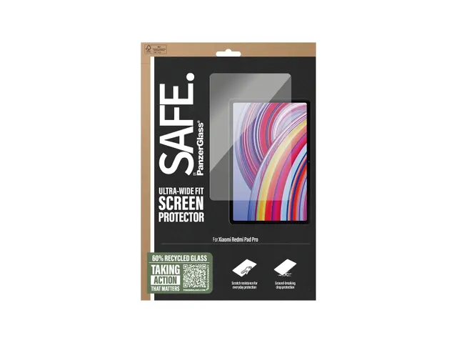 PanzerGlass SAFE. by Screen Protector Xiaomi Redmi Pad Pro | Ultra-
