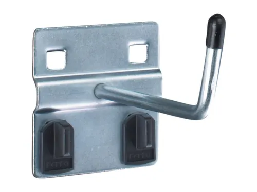 schuine haak,v. perfoplaat,L 75mm