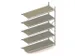 rayonnage grande largeur,rayonnage suivant,HxlxP 3000x2251x800mm