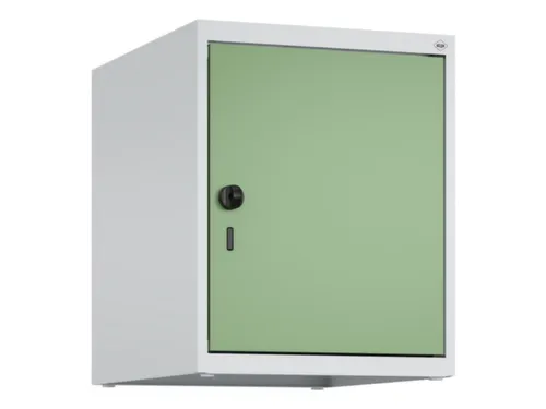 opzetkast,v. locker,1vak.,vak B 400mm,HxBxD 500x400x500mm,draaigrendel