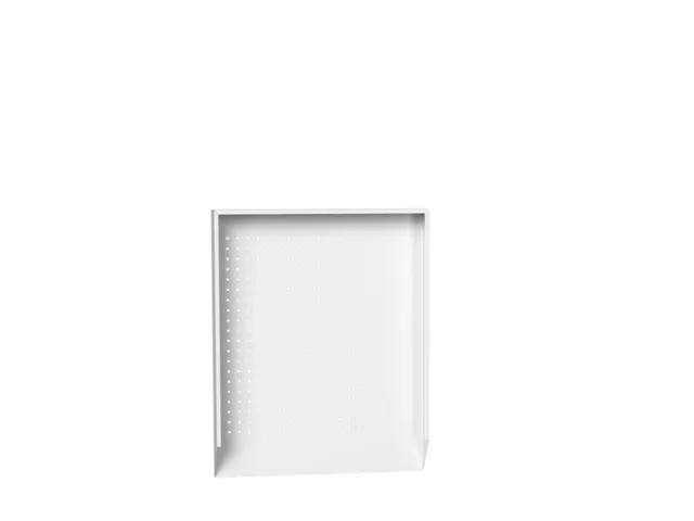 geperforeerde achterwand,v. lessenaarkast,HxBxD 870x800x75mm,staal