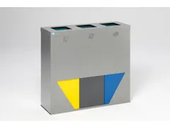afvalverzamelstation,3x89l,HxBxD 933x1027x330mm,3opening(en)