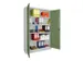 grootvolumekast met openslaande deuren,RAL7035,front RAL6011