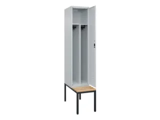 locker voor scheiding van kleding,HxBxD 2120x400x815mm,1vak - 2