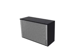 opzetkast,v. roldeurkast,HxBxD 740x1200x445mm,roldeur,CC-zwart