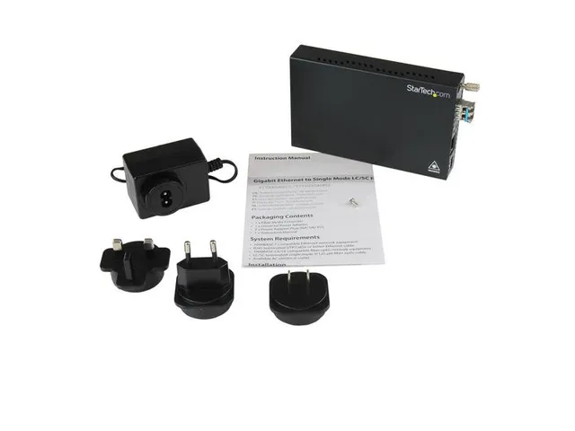 1000 Mbit/s Gigabit Single Mode Glasvezel Converter Lc 40 Km