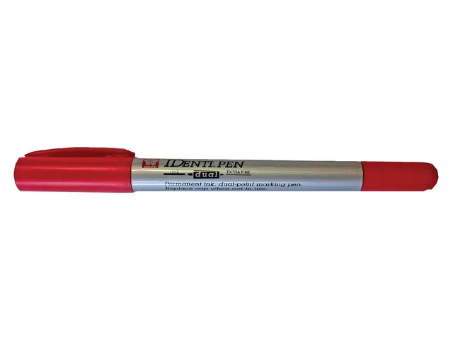 Viltstift Sakura Identi pen rood