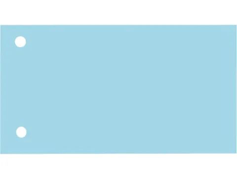 Scheidingsstrook Elba breed 225x120mm 190gr blauw 100 stuks