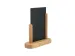Ardoise de table Securit 170x160x50cm bois teck