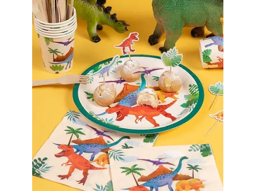 Dino borden 23cm 8 stuks