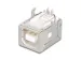 Usb B Vrouwelijk, Enkelvoudige Connector 90°, Voor Pcb
