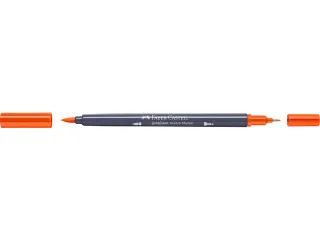 Sketchmarker Faber-Castell Goldfaber 115 dark cadmium orange op alcoho - 3
