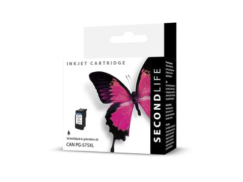 Cartridge SecondLife Canon 575 XL zwart