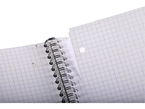 Collegeblok Clairefontaine Studium A4+ ruit 5x5mm 4-gaats 80 pagina's