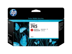 HP 745 130ml Chromatische Rood inkt cartridge F9K00A