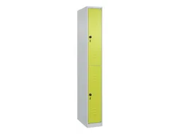 dubbeldekse locker,HxBxD 1850x250x500mm,1x2vak.,vak B 250mm