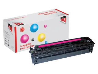 Tonercartridge Quantore alternatief tbv HP CB543A 125A rood - 1