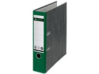 Ordner Leitz A4 80mm groen gewolkt CO2 neutraal 100% gerecycled karton