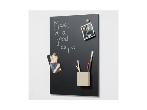Krijtbord Naga 40x60cm zwart magnetisch staal zonder frame