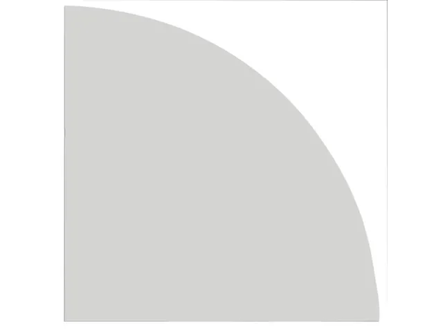 koppelelement voor bureau,90 °,HxBxD 740x800x800mm,blad lichtgrijs