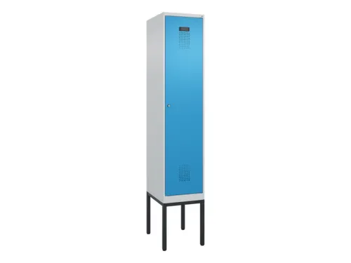 locker,HxBxD 2120x400x500mm,1vak,vak B 400mm,cil.-slot,voetonderstel