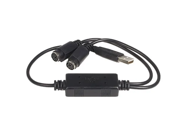 USB naar PS2 Toetsenbord en Muis Adapter