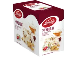 Nougat Lonka pinda vrucht doos 214 stuks