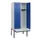 locker met bank,HxBxD 1950x800x815mm,2vak,vak B 400mm,cilinderslot