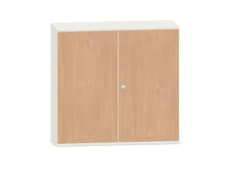 kantoorkast,HxBxD 1150x1200x430mm,decor romp wit,decor front beuken - 1