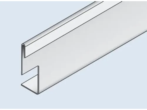 bureaupaneel,v. inhaakstelling,HxB 75x1300mm,m. diagonaalschoren