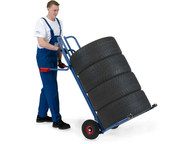 Banden steekwagen 2035A met aanlooprollen 2035A