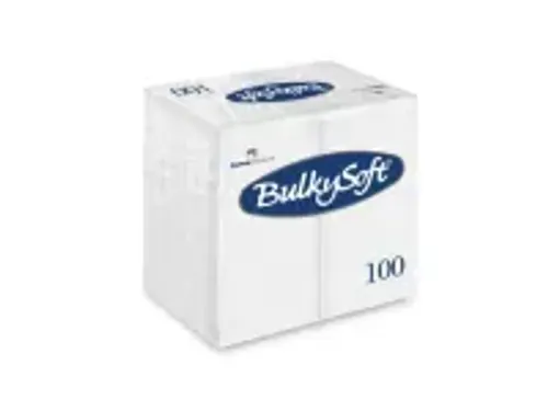 OUTLET BulkySoft Servetten Wit Cellulose 2laags 40x40cm Eco 2000 Stuks