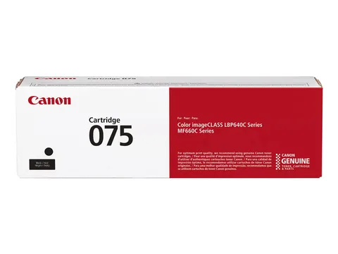 Tonercartridge Canon 075BK zwart