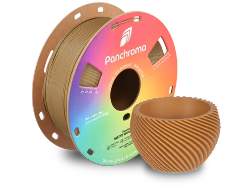 PLA Matte 1,75mm hout bruin 1kg Panchroma 3D Filament