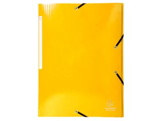 Elastomap Met 3 Kleppen In Gelamineerd Glanskarton A4 Assorti - 4